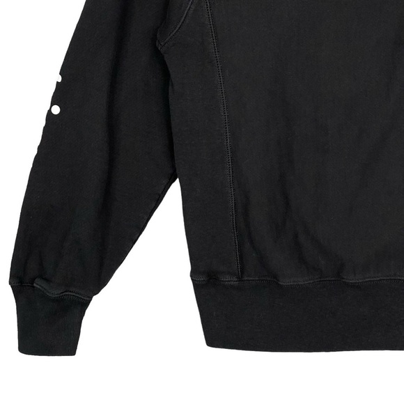 Champion Reverse Weave Sweatshirt Small Crewneck Sweatshirt Center Chest Script - Picture 8 of 10